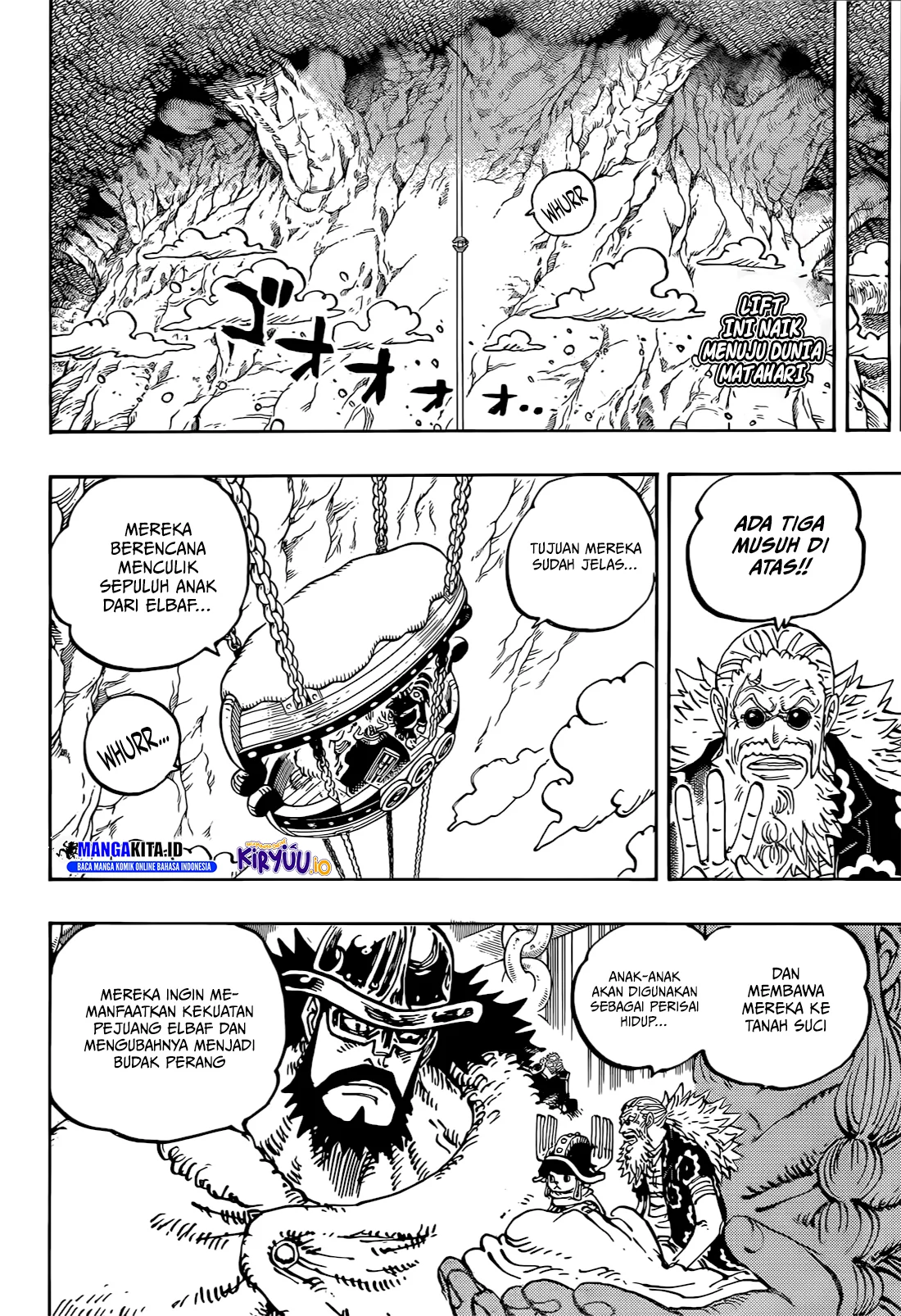 One Piece Chapter 1172 - halaman 3
