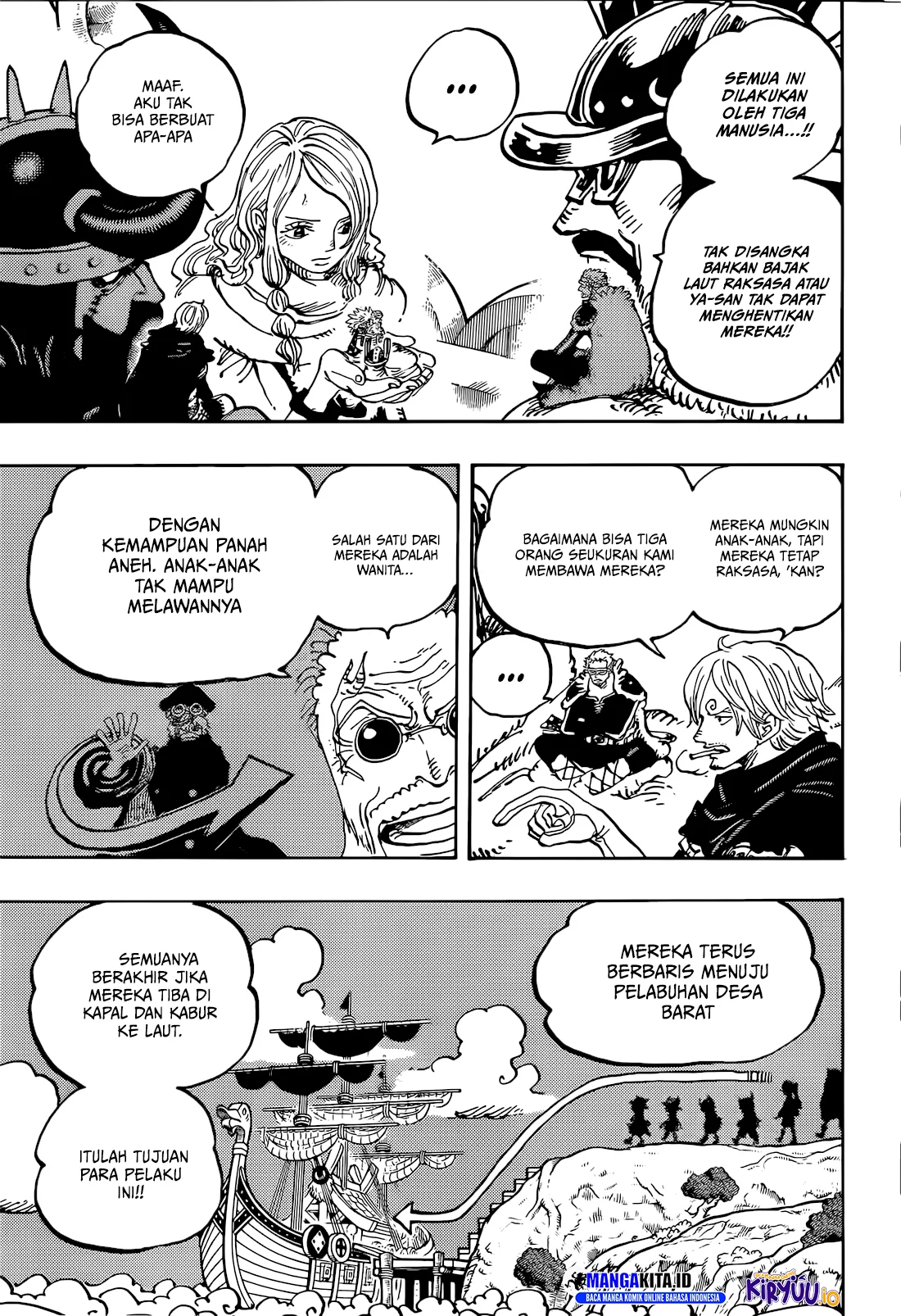 One Piece Chapter 1172 - halaman 4