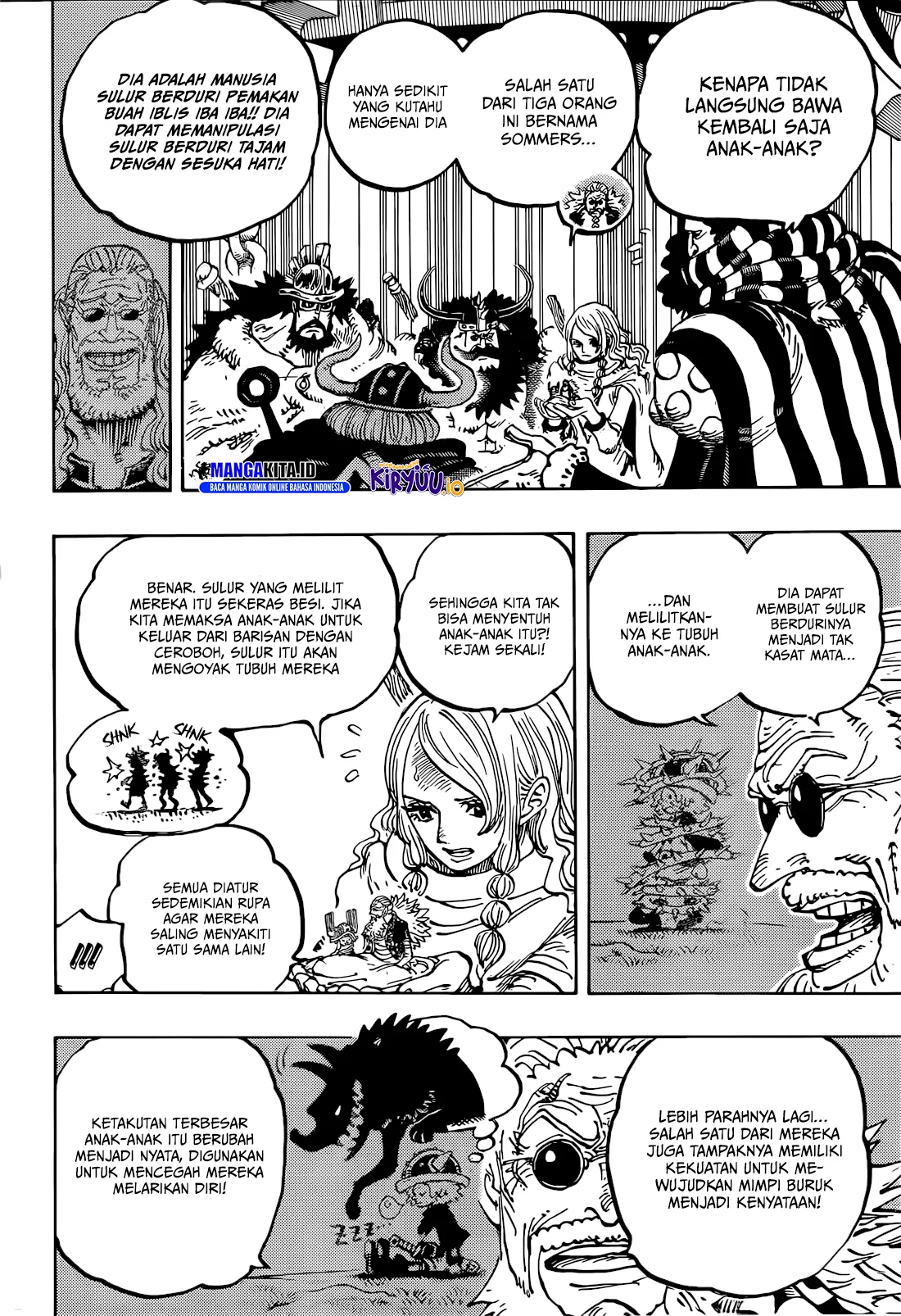 One Piece Chapter 1172 - halaman 5
