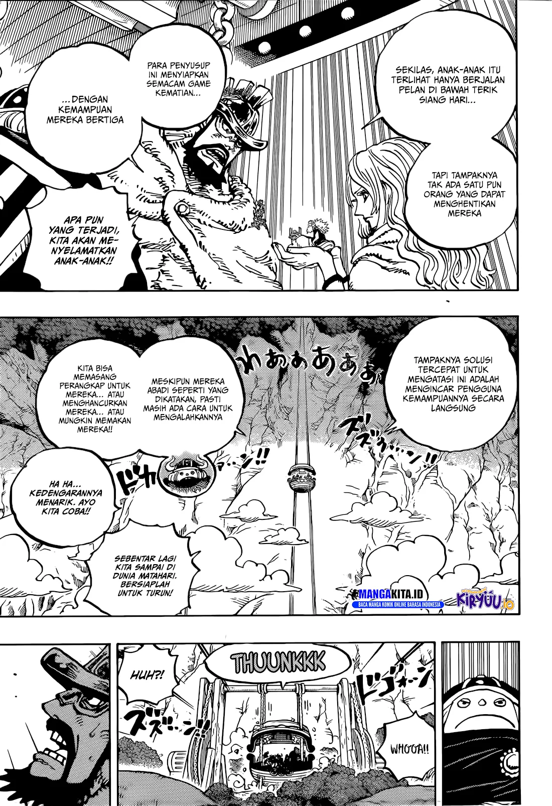 One Piece Chapter 1172 - halaman 6