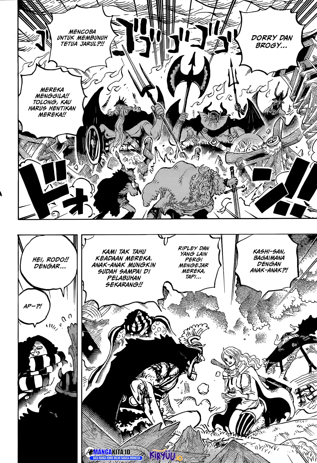 One Piece Chapter 1172 - halaman 8