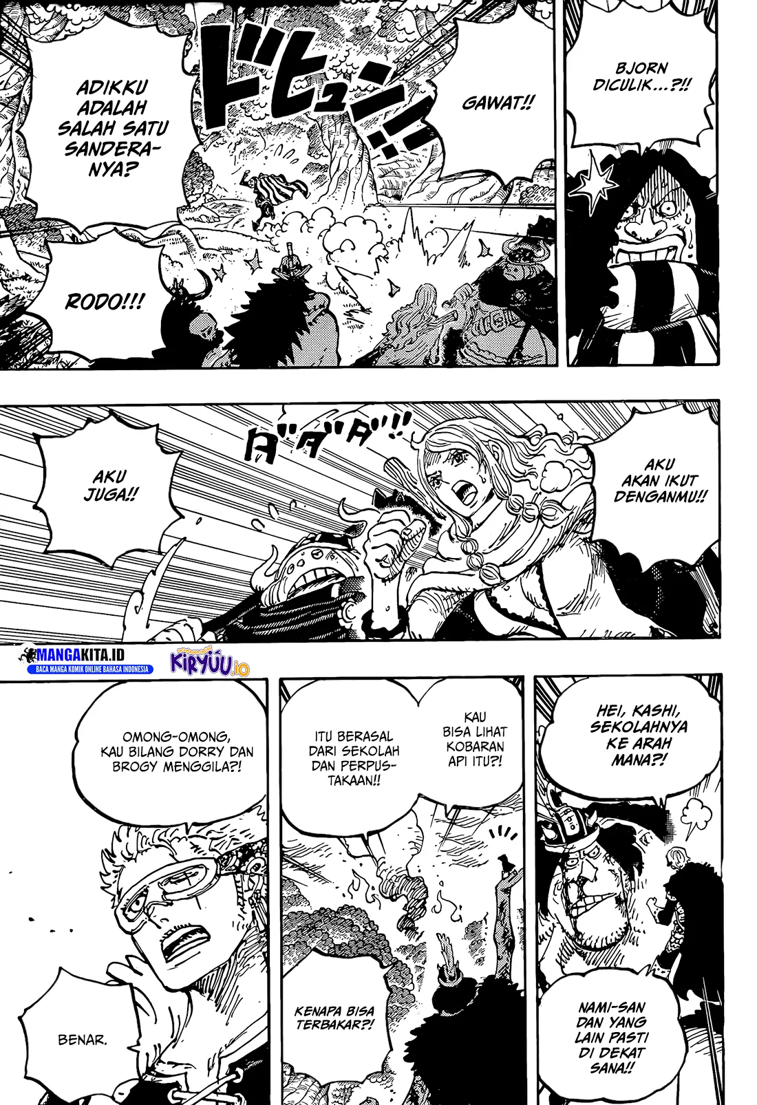 One Piece Chapter 1172 - halaman 9