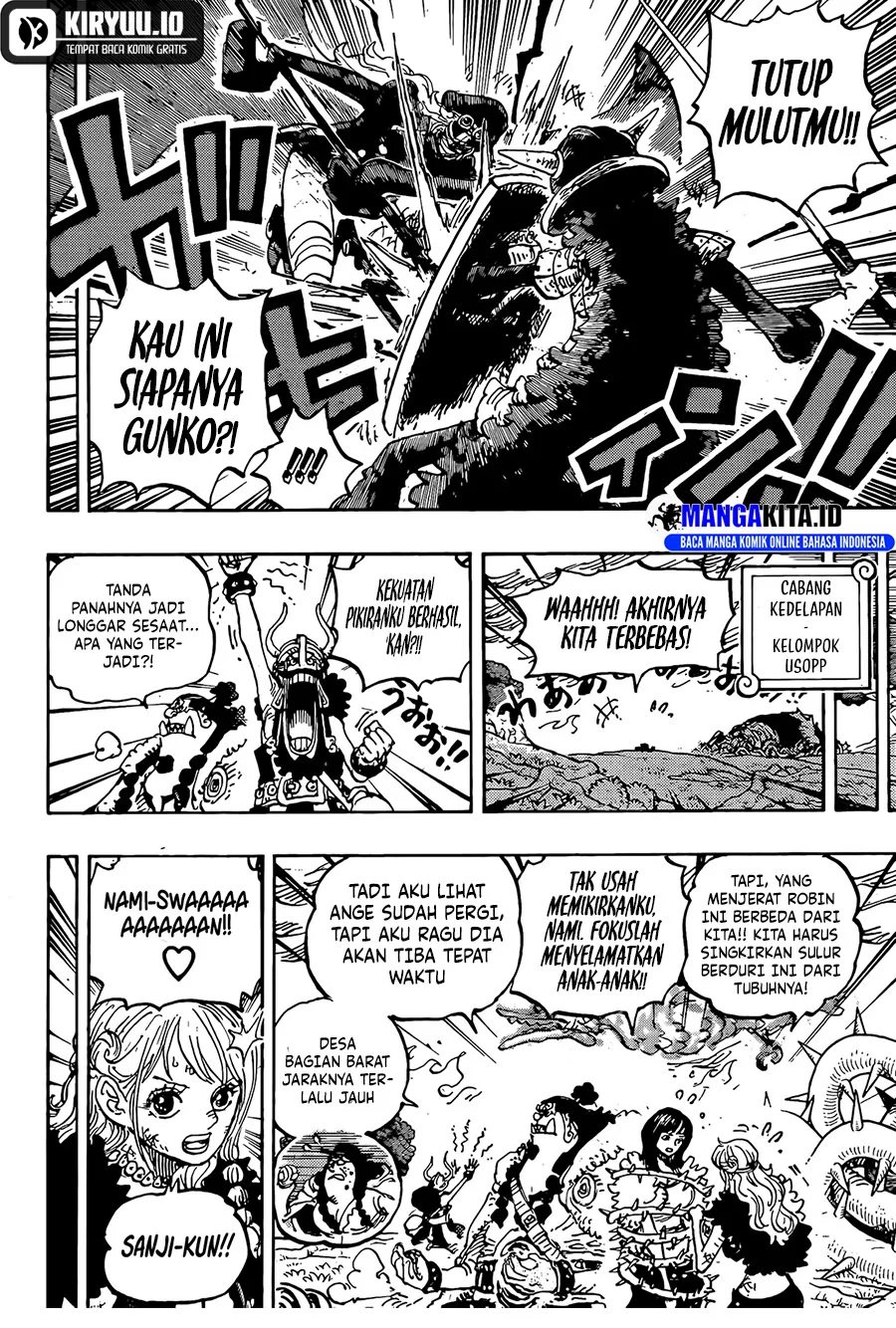 One Piece Chapter 1173 - halaman 10