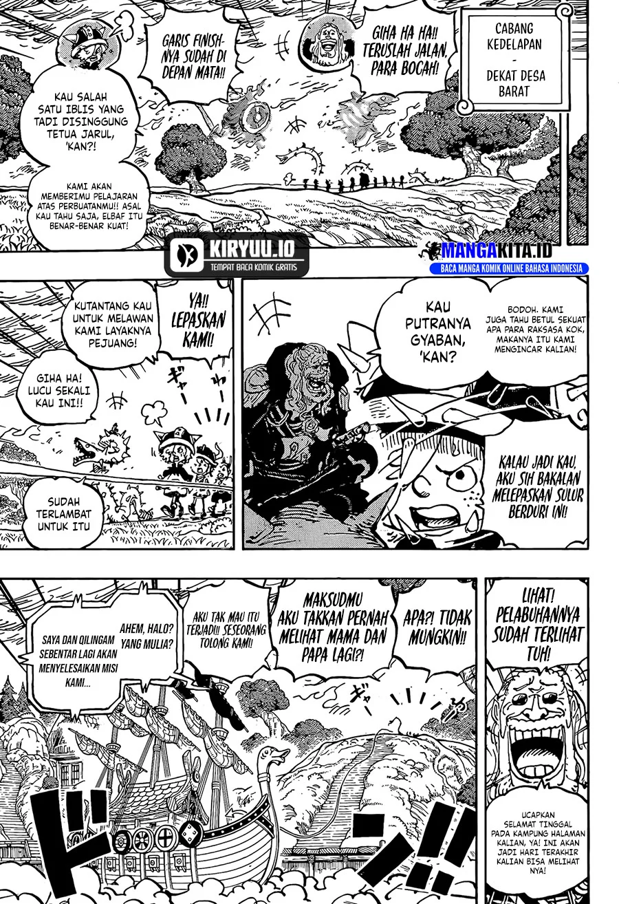 One Piece Chapter 1173 - halaman 11