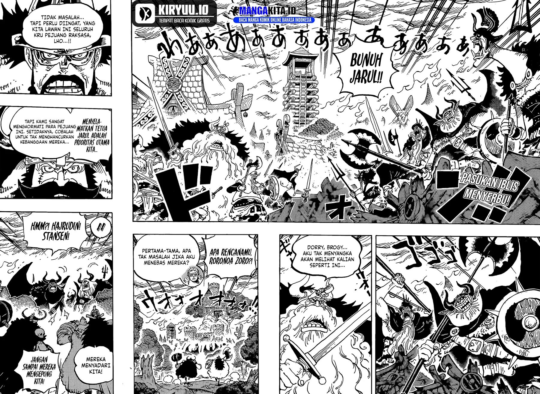 One Piece Chapter 1173 - halaman 3