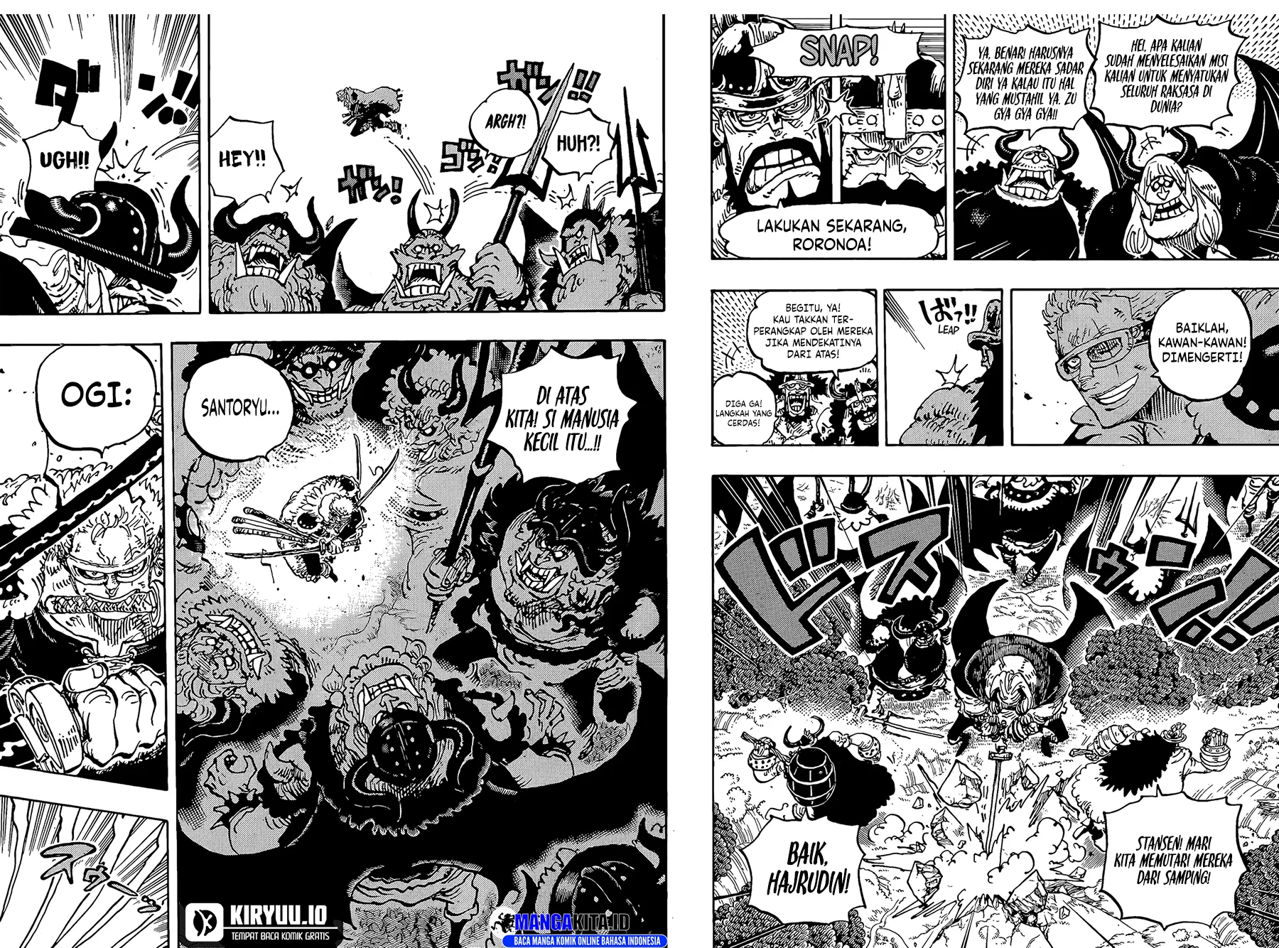 One Piece Chapter 1173 - halaman 4