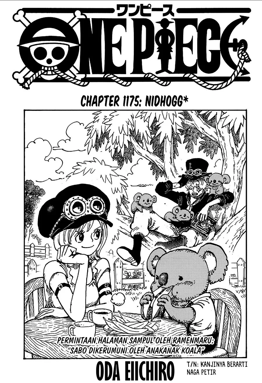 One Piece Chapter 1175 - halaman 2