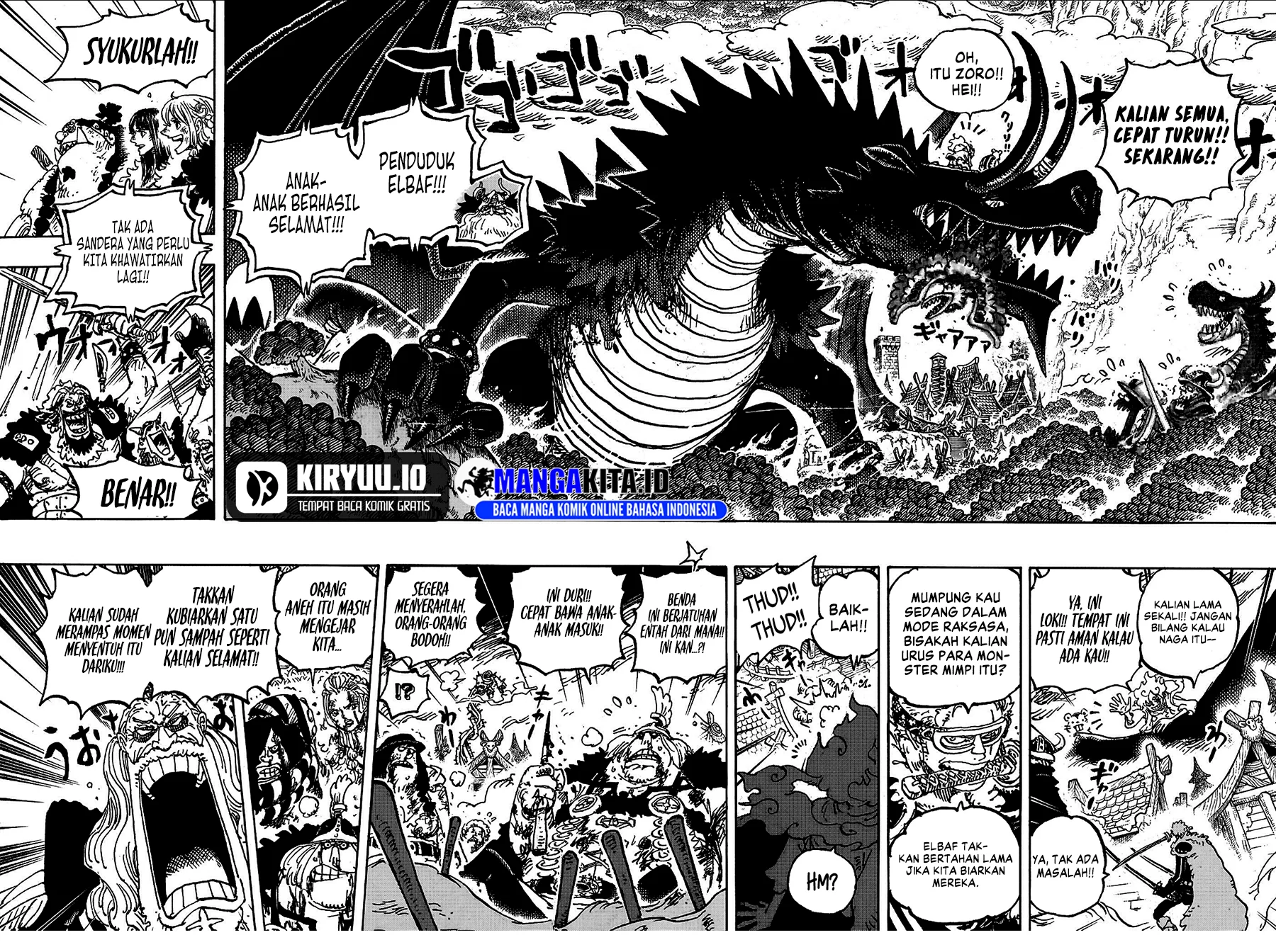 One Piece Chapter 1175 - halaman 5