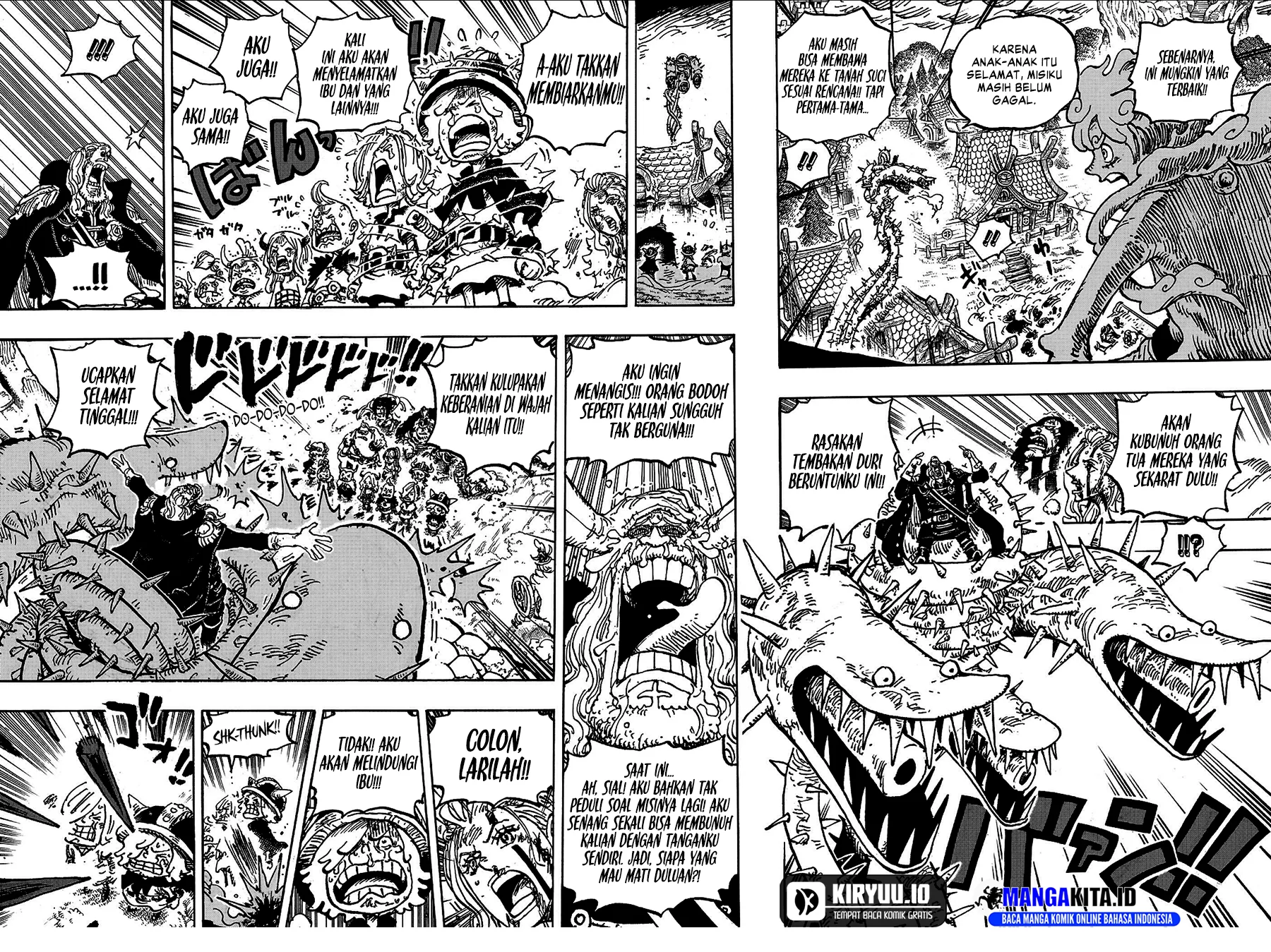 One Piece Chapter 1175 - halaman 6