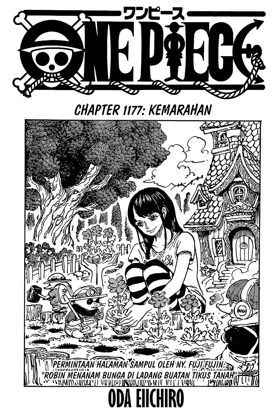 One Piece Chapter 1177 - halaman 2
