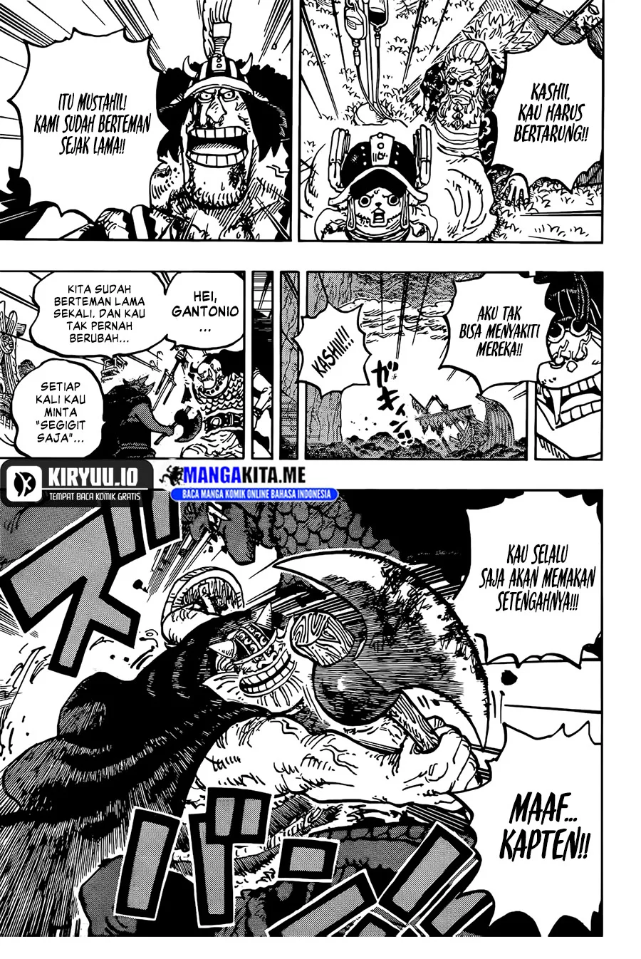 One Piece Chapter 1177 - halaman 6