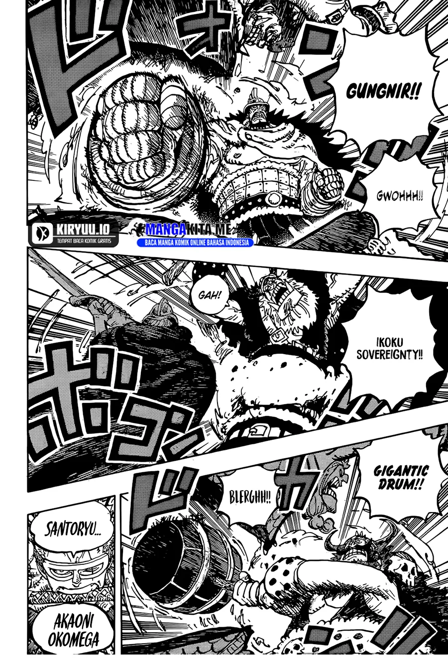 One Piece Chapter 1177 - halaman 7
