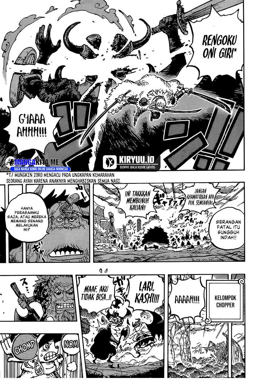 One Piece Chapter 1177 - halaman 8
