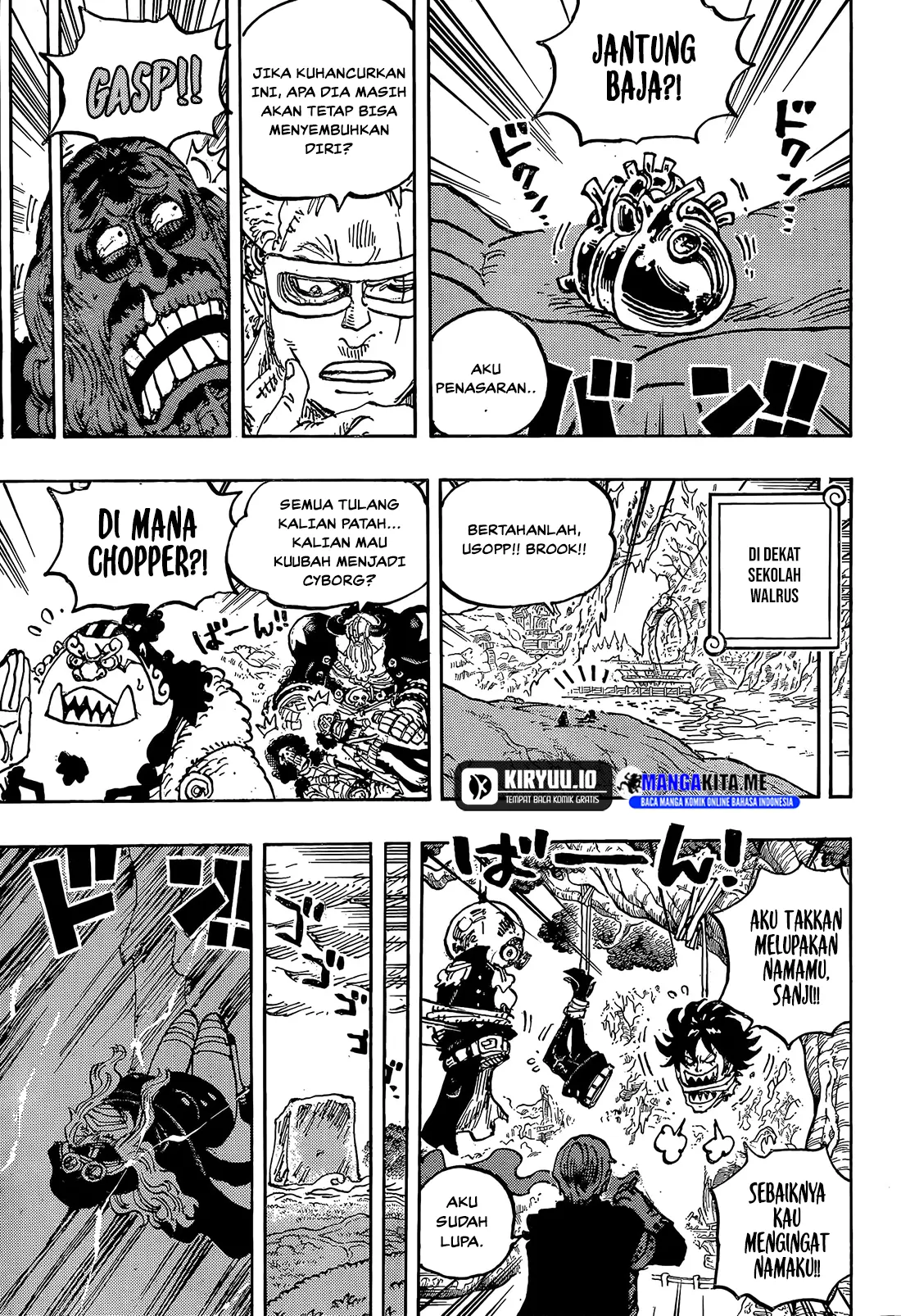 One Piece Chapter 1179 - halaman 10
