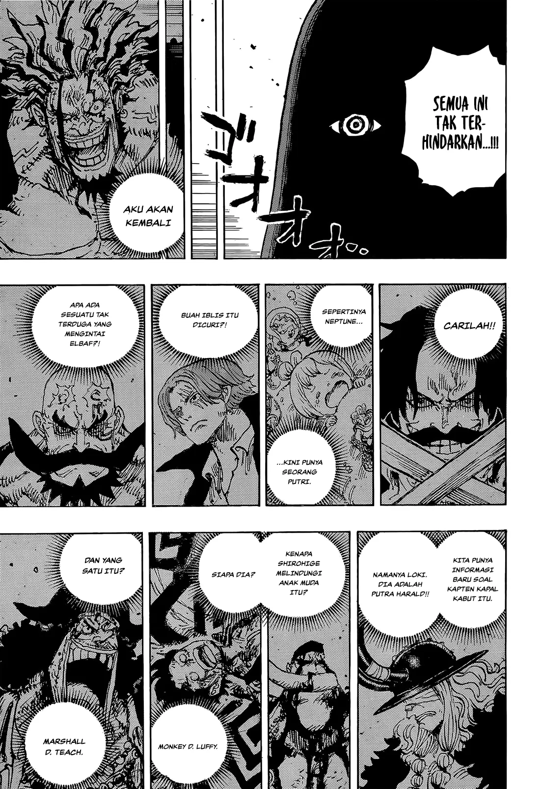 One Piece Chapter 1179 - halaman 6