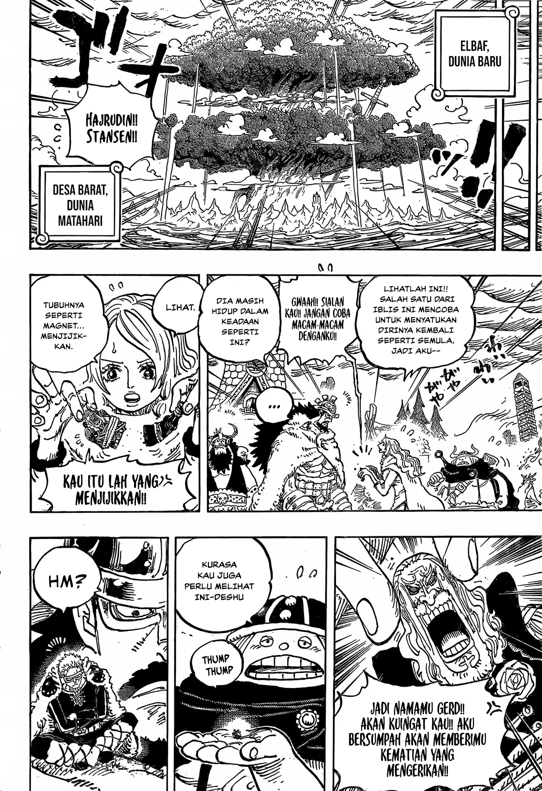 One Piece Chapter 1179 - halaman 9