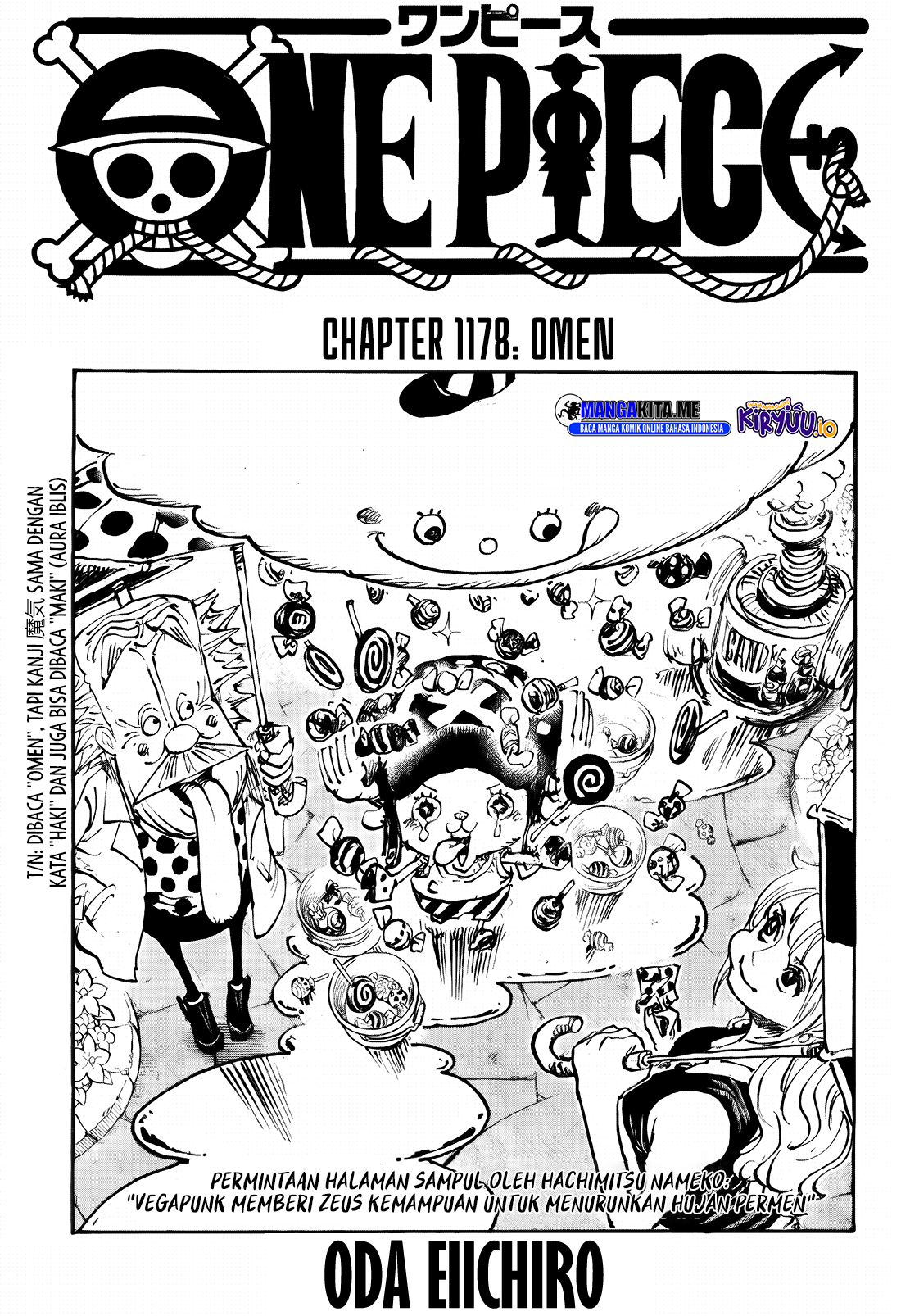 One Piece Chapter 1180 - halaman 2