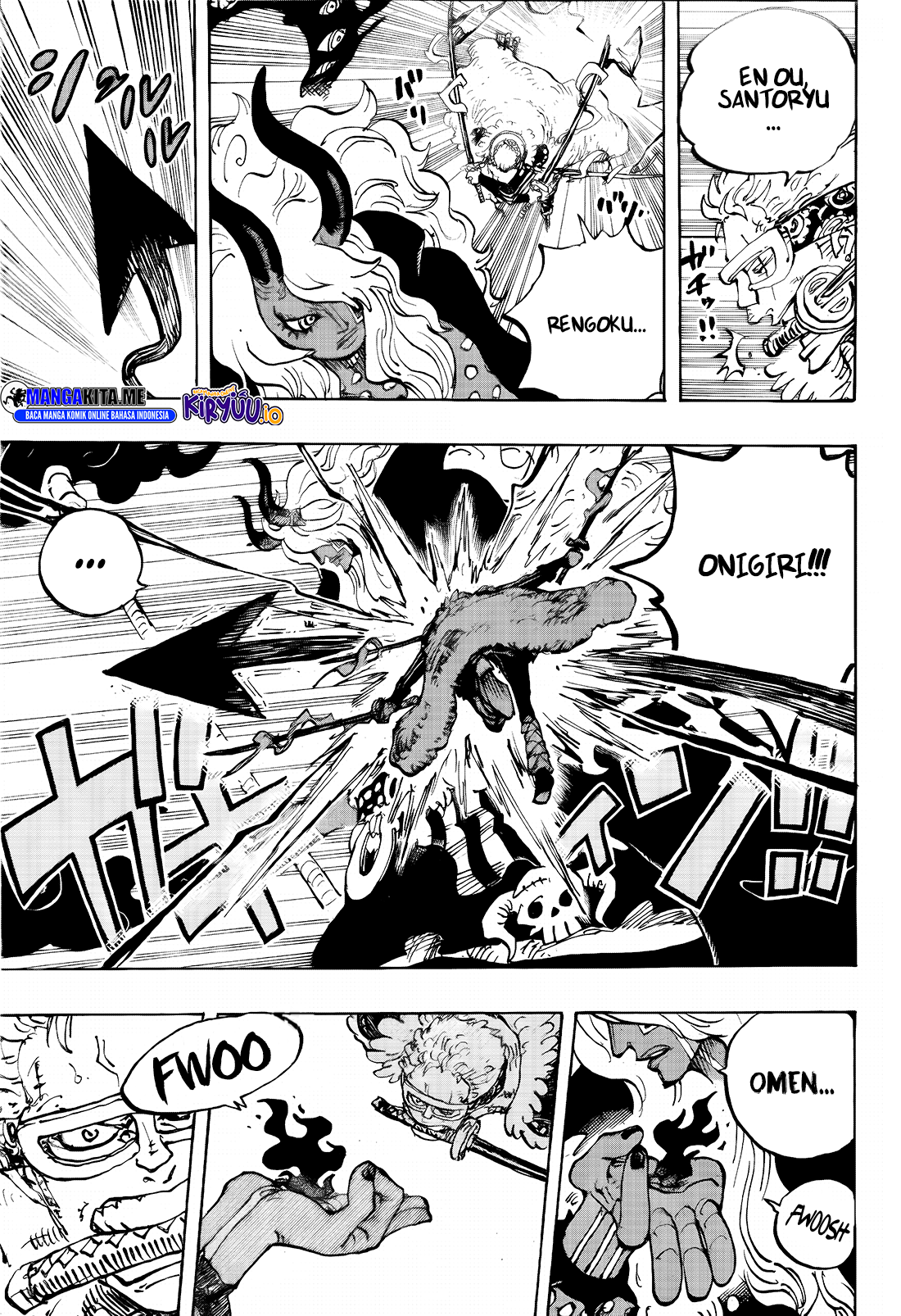 One Piece Chapter 1180 - halaman 7