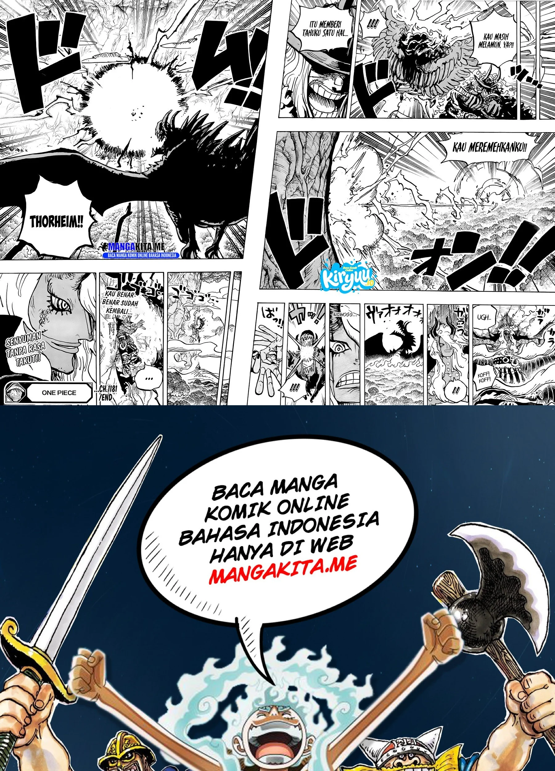 One Piece Chapter 1181 - halaman 13