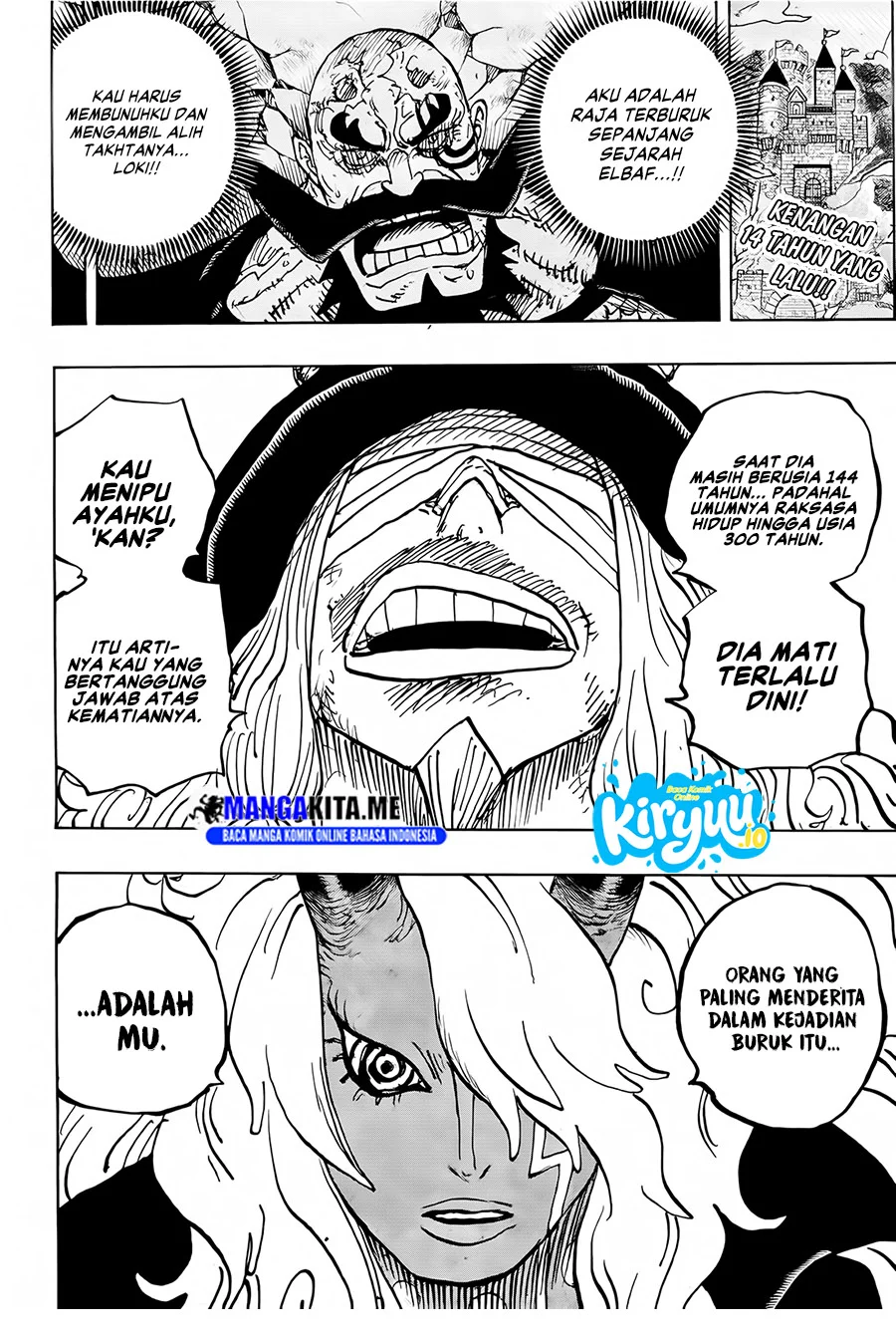 One Piece Chapter 1181 - halaman 3