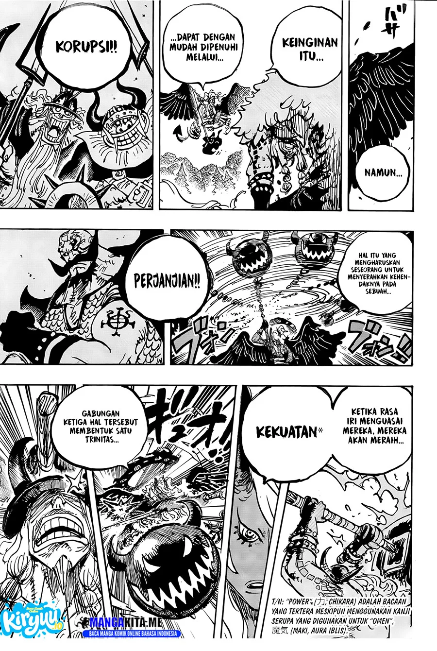One Piece Chapter 1181 - halaman 9