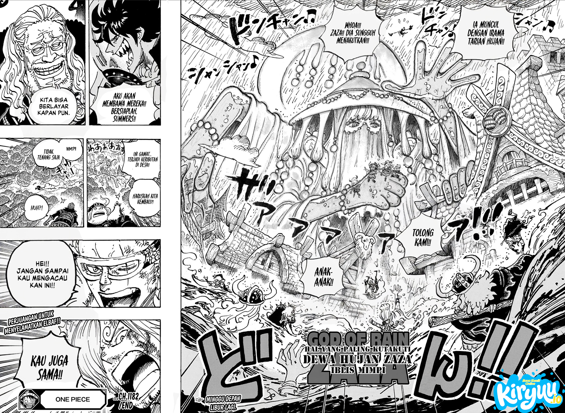 One Piece Chapter 1182 - halaman 14