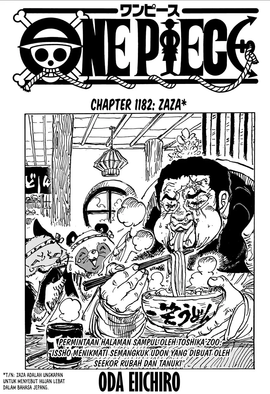 One Piece Chapter 1182 - halaman 2