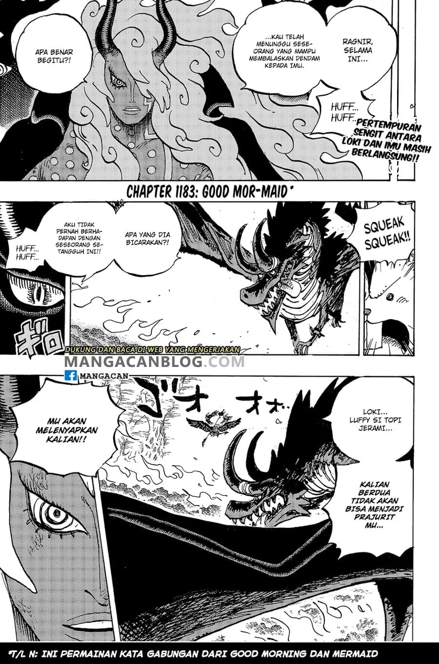One Piece Chapter 1183 - halaman 2