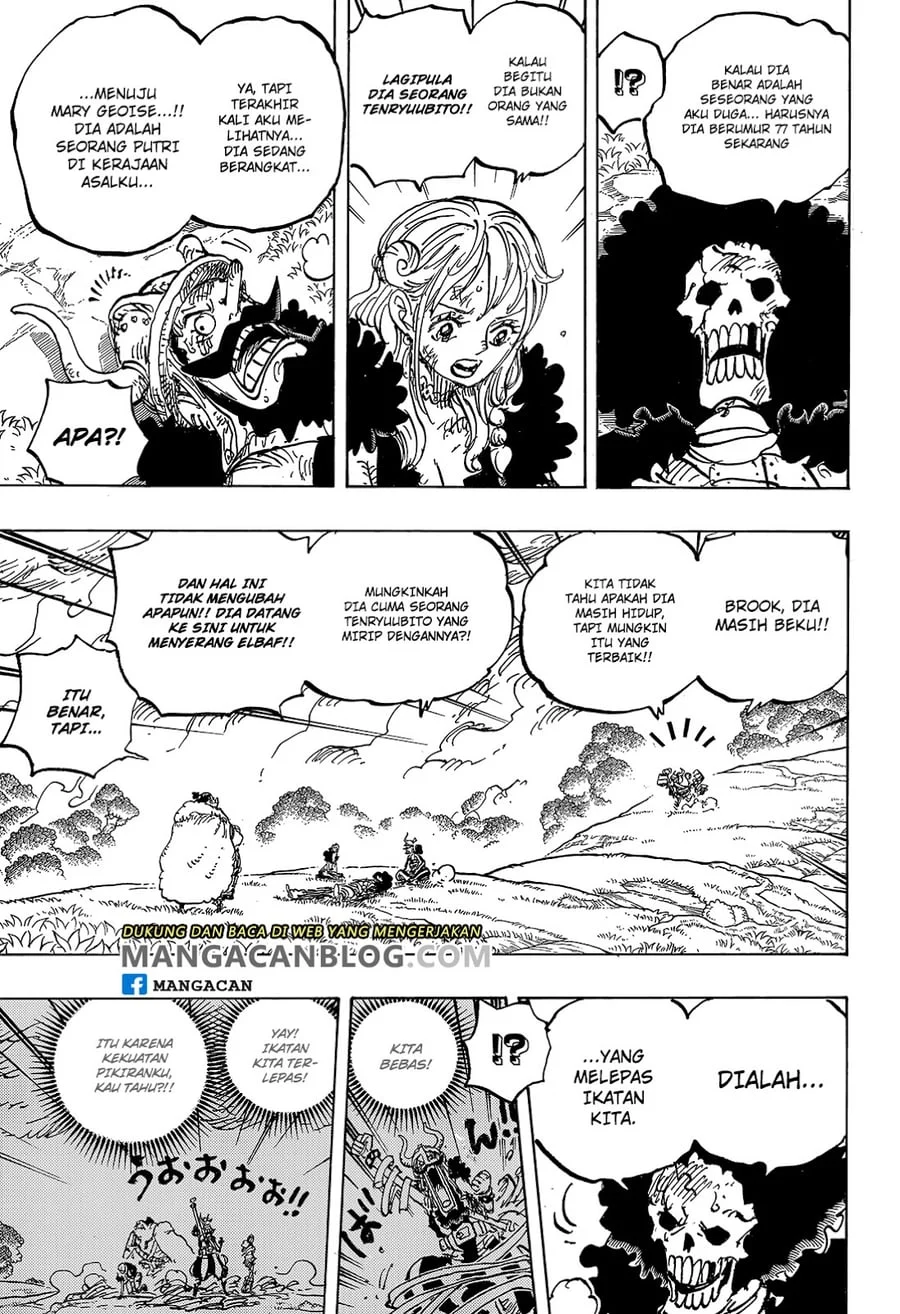 One Piece Chapter 1183 - halaman 6