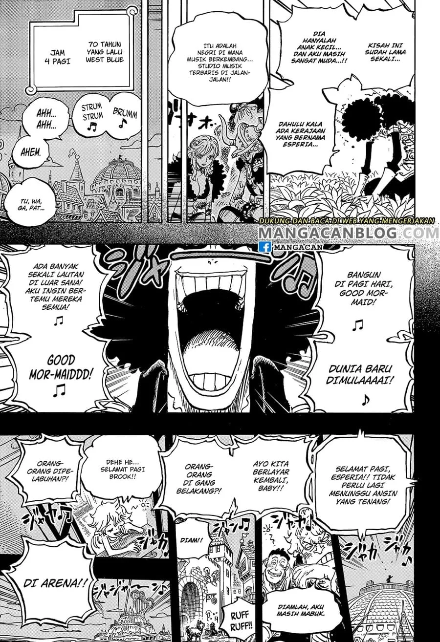 One Piece Chapter 1183 - halaman 8