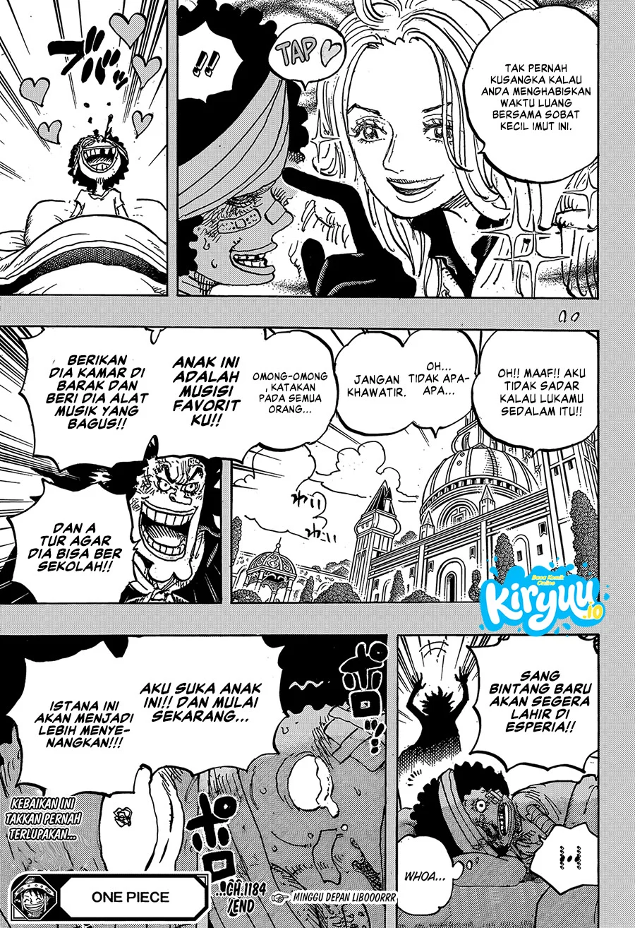 One Piece Chapter 1184 - halaman 13