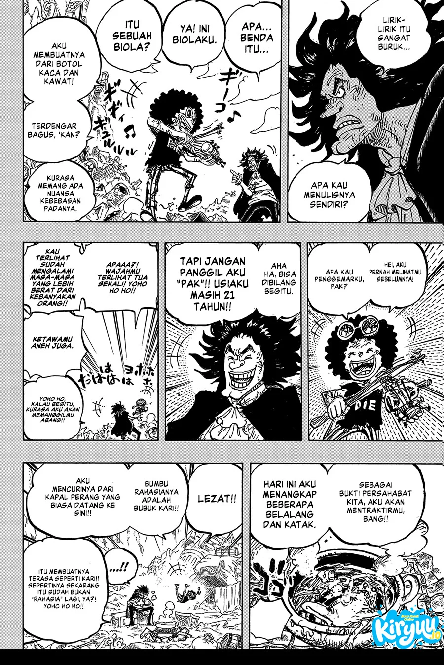 One Piece Chapter 1184 - halaman 7
