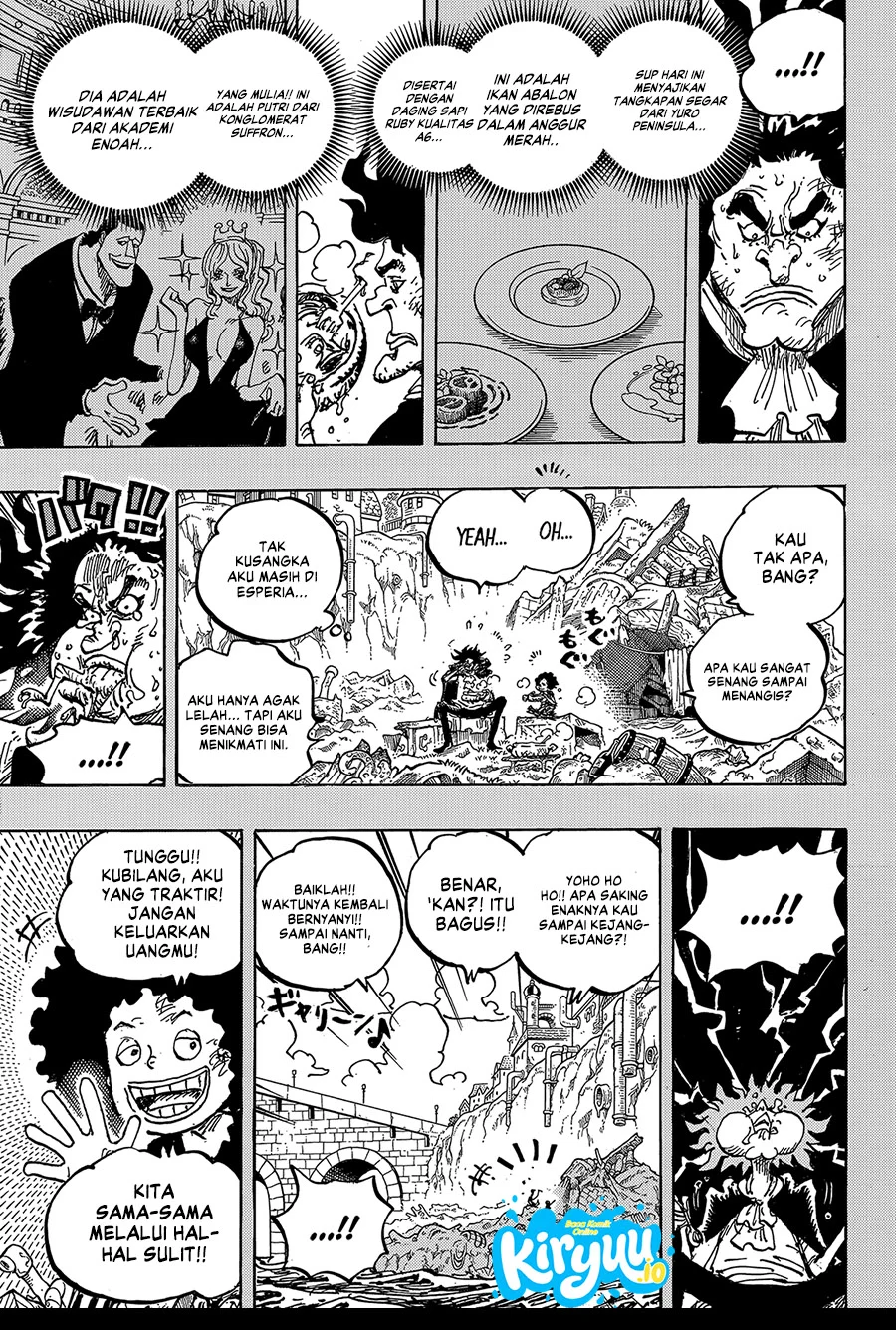 One Piece Chapter 1184 - halaman 8