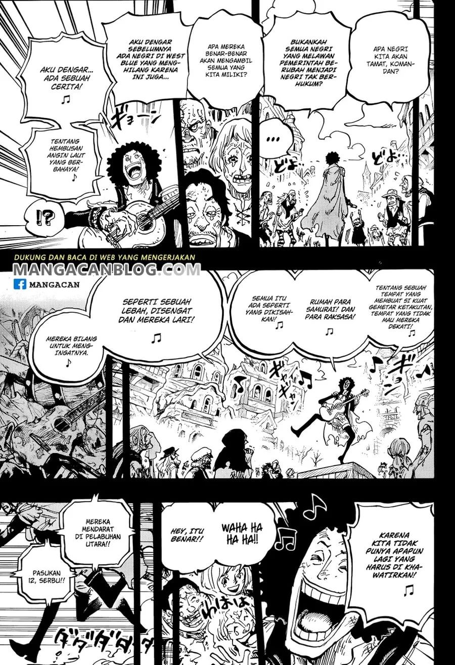 One Piece Chapter 1185 - halaman 13