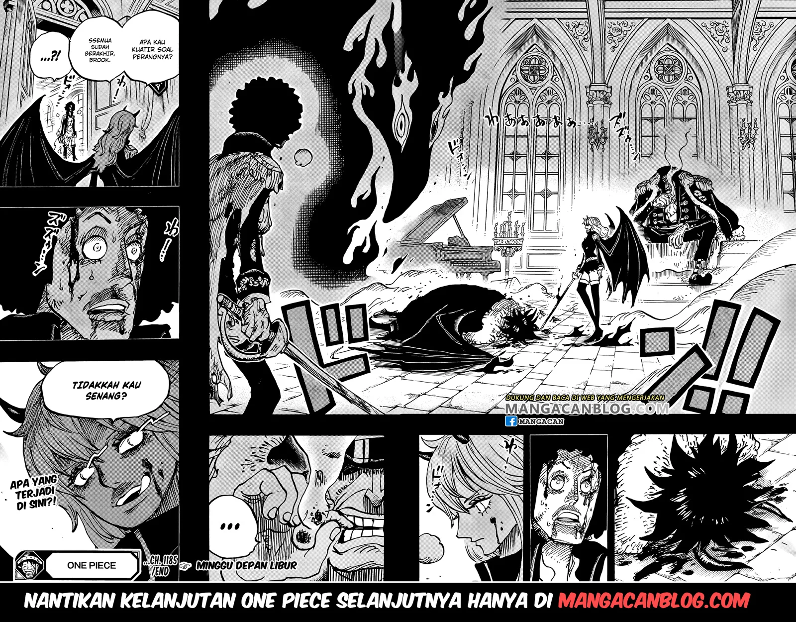 One Piece Chapter 1185 - halaman 15