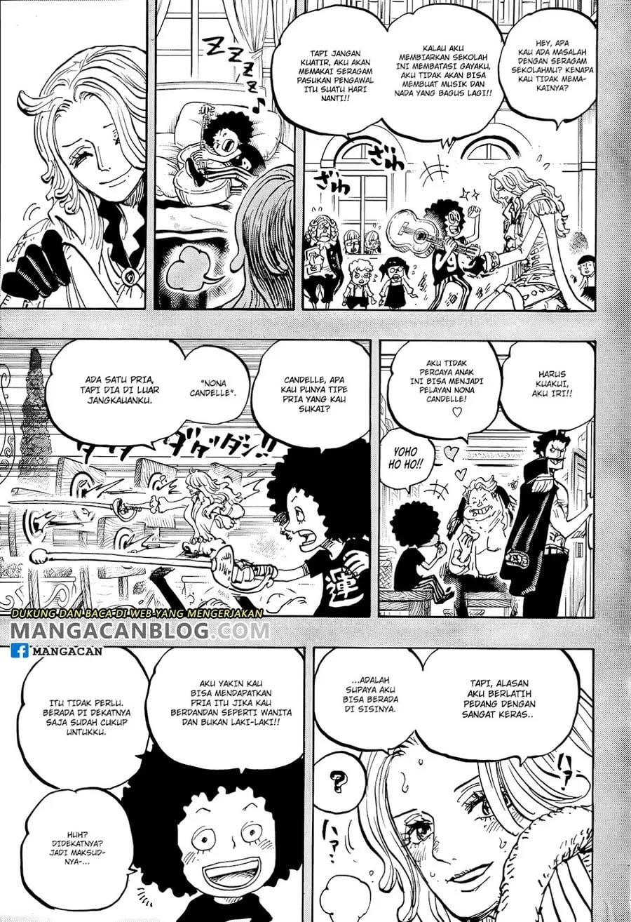 One Piece Chapter 1185 - halaman 3