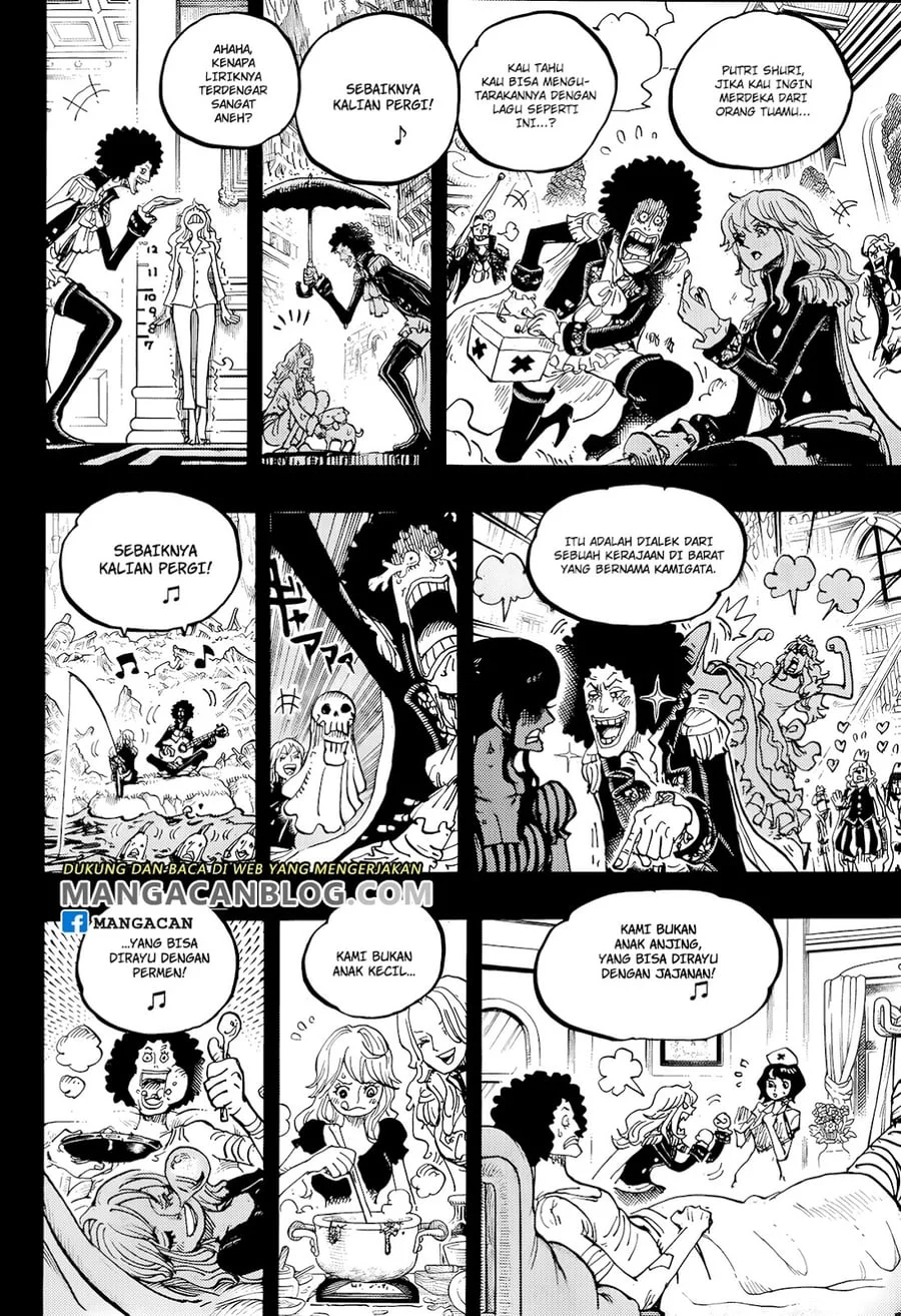One Piece Chapter 1185 - halaman 8