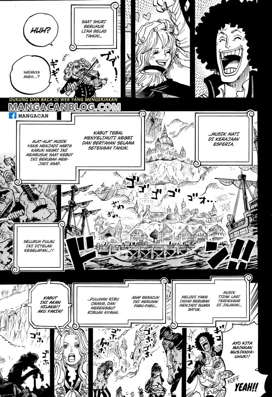 One Piece Chapter 1185 - halaman 9