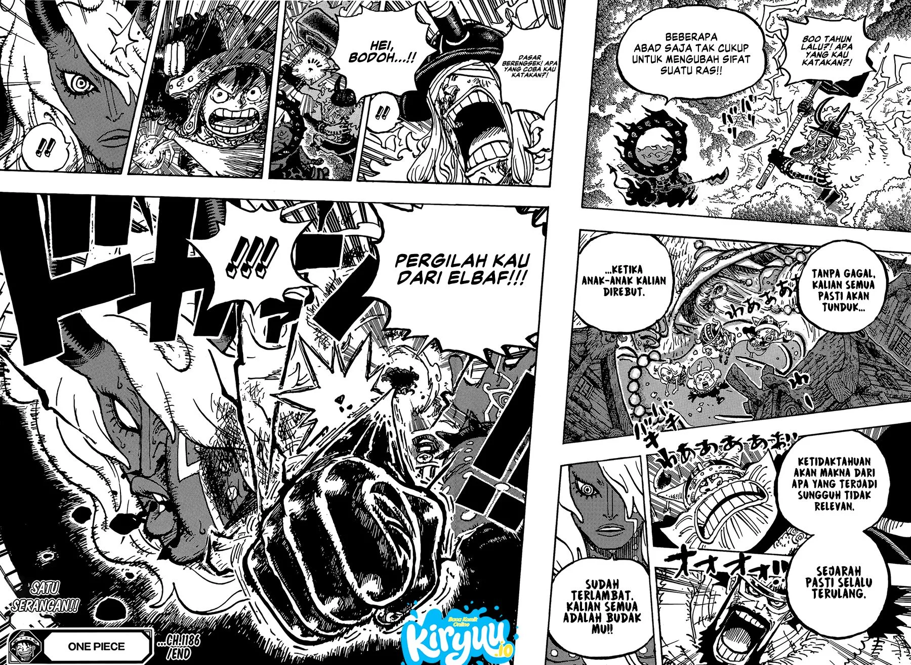 One Piece Chapter 1186 - halaman 17