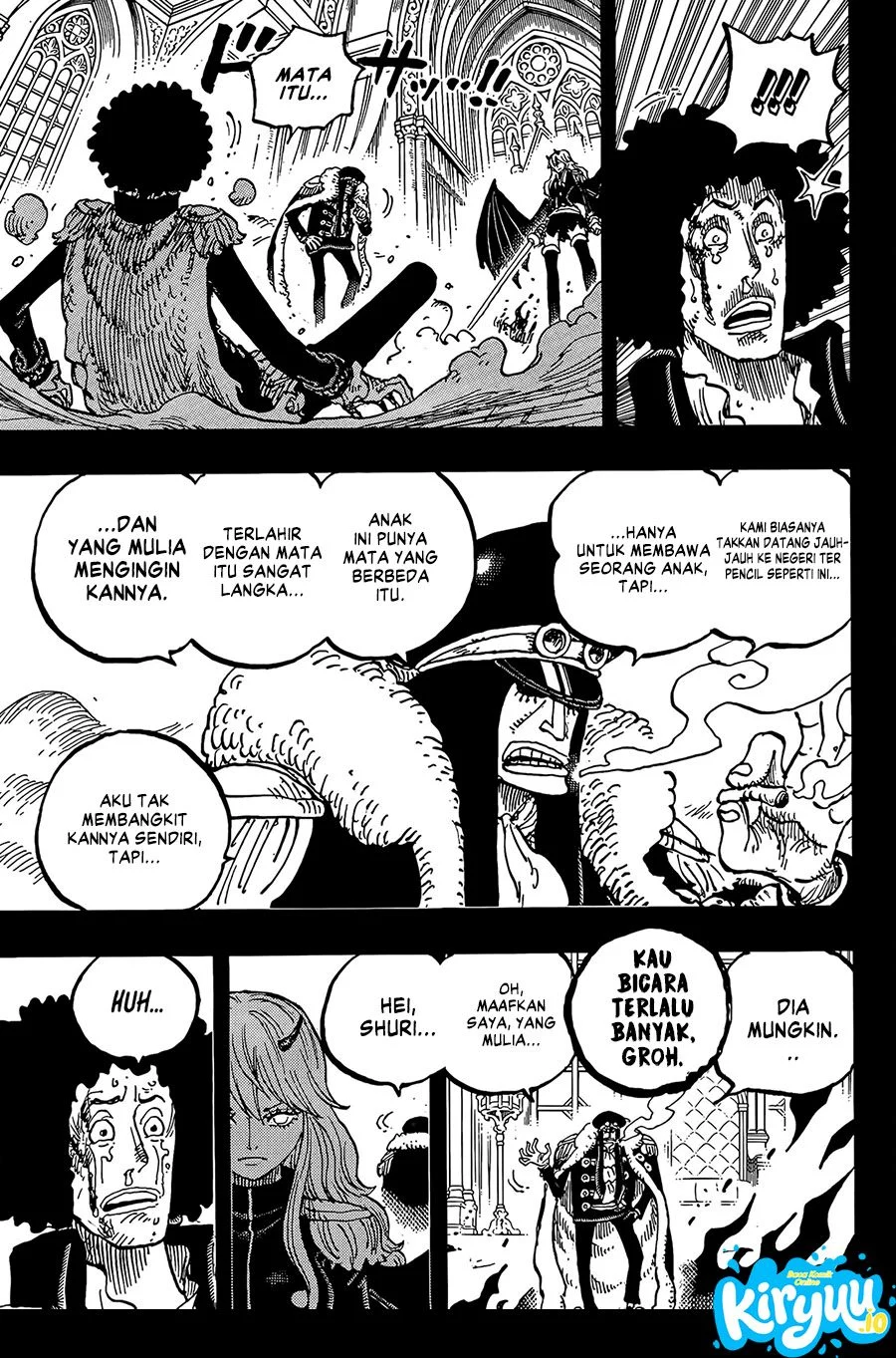 One Piece Chapter 1186 - halaman 8
