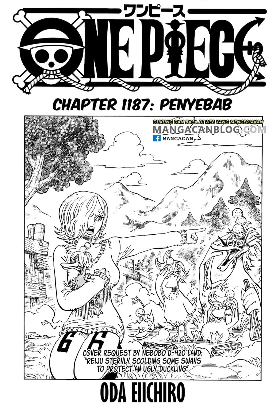 One Piece Chapter 1187 - halaman 1