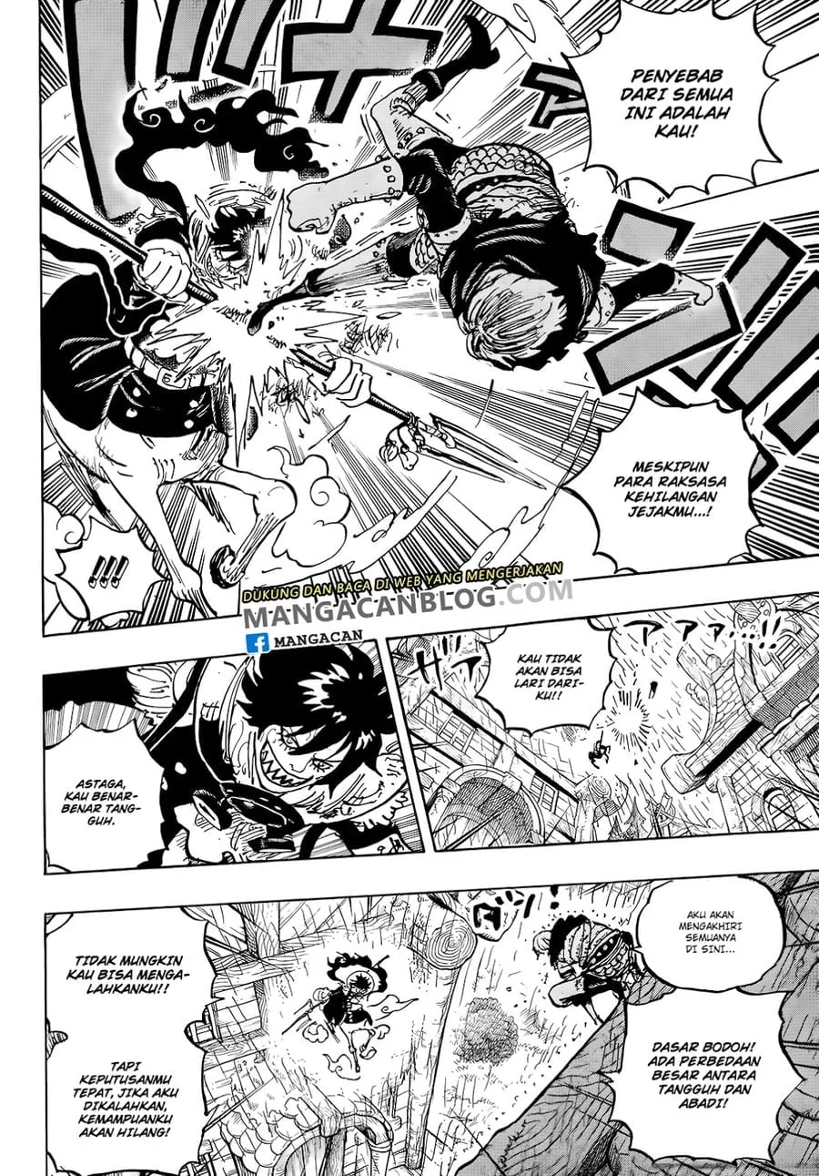 One Piece Chapter 1187 - halaman 10
