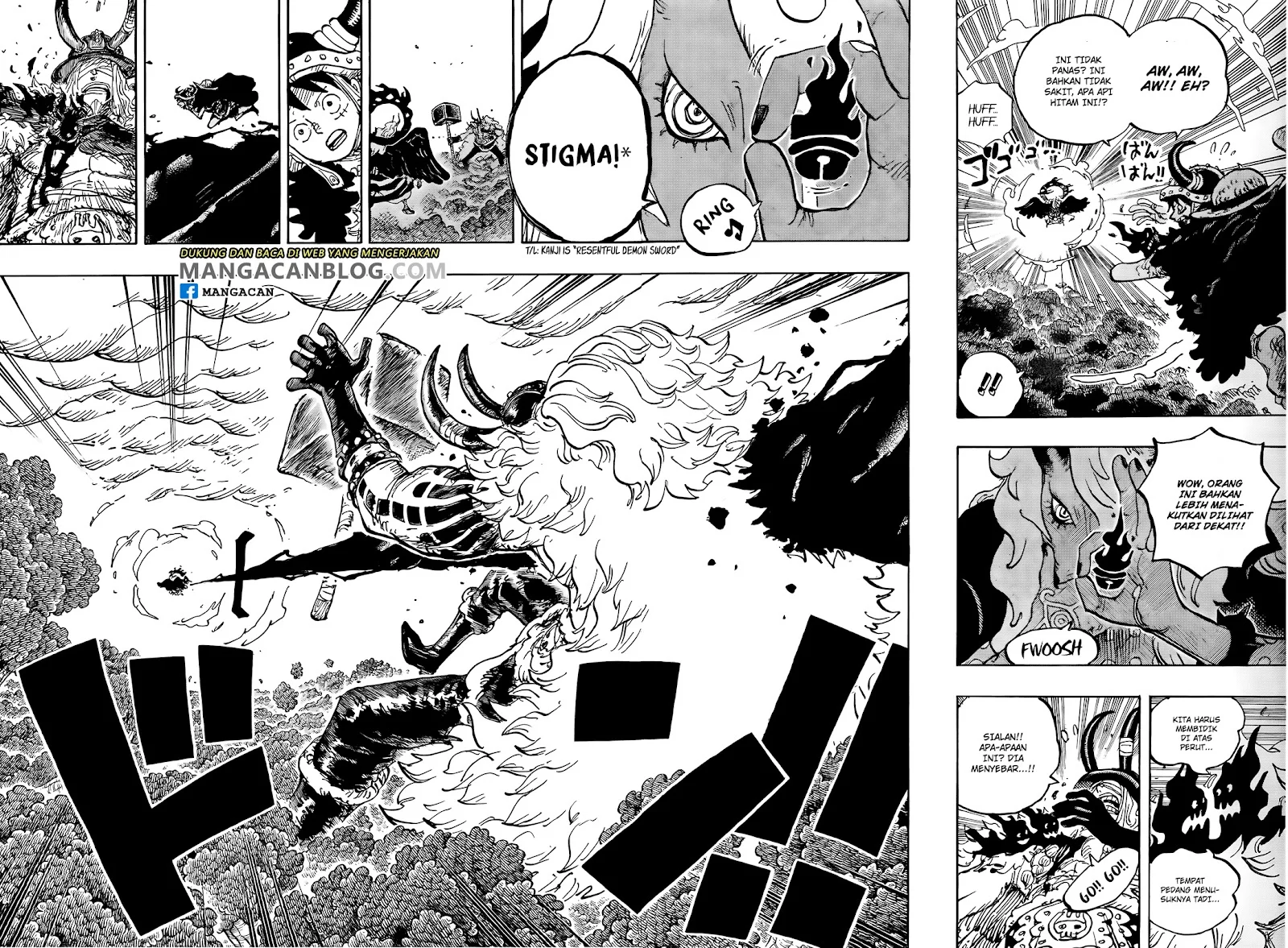One Piece Chapter 1187 - halaman 4