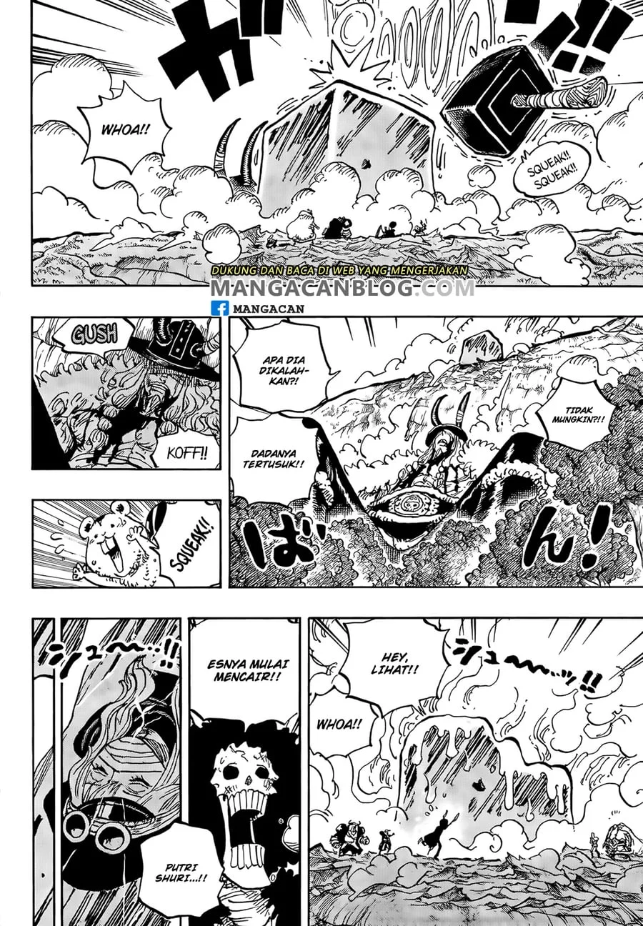 One Piece Chapter 1187 - halaman 6