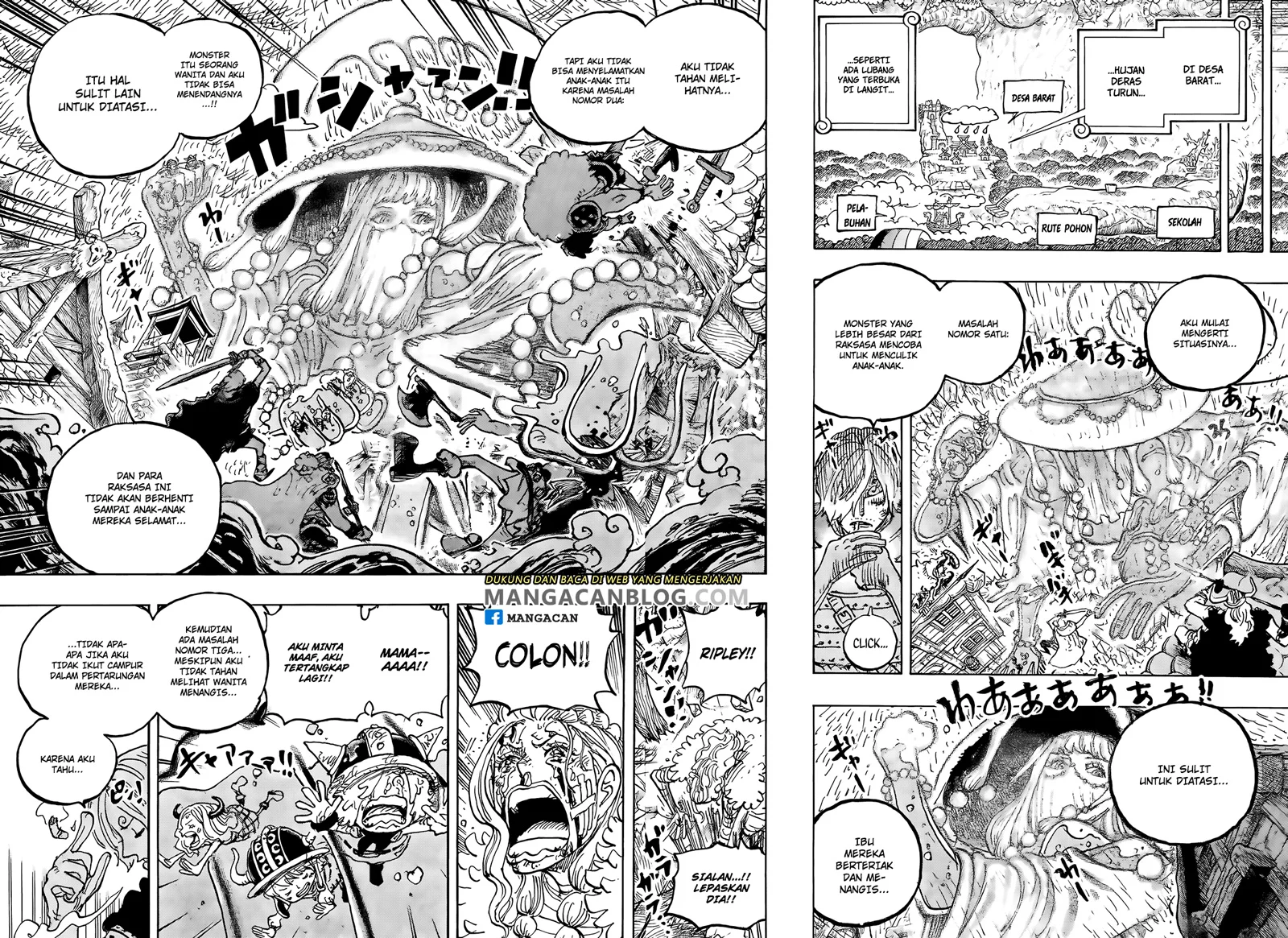 One Piece Chapter 1187 - halaman 9