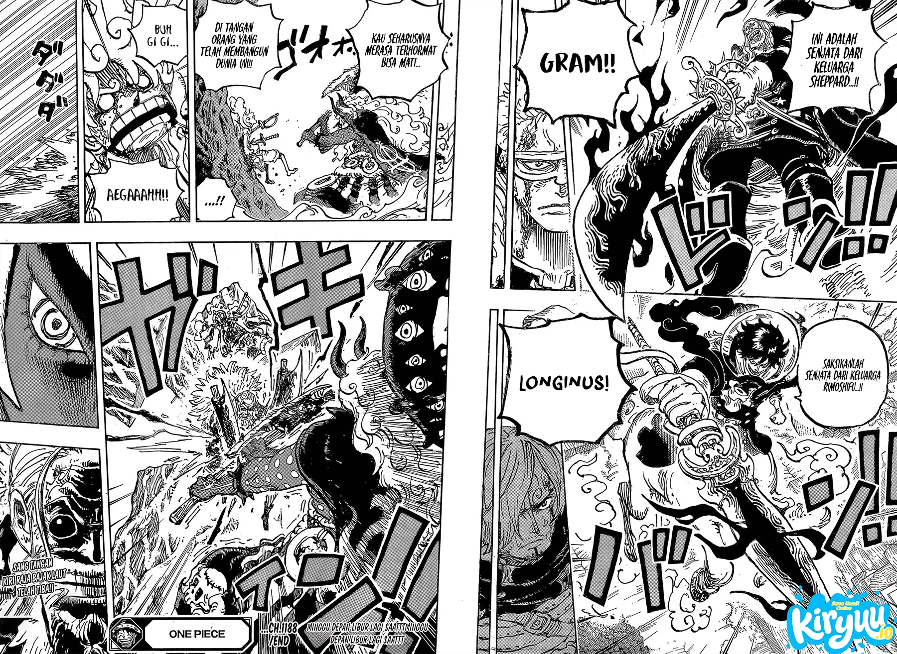 One Piece Chapter 1189.2 - halaman 14