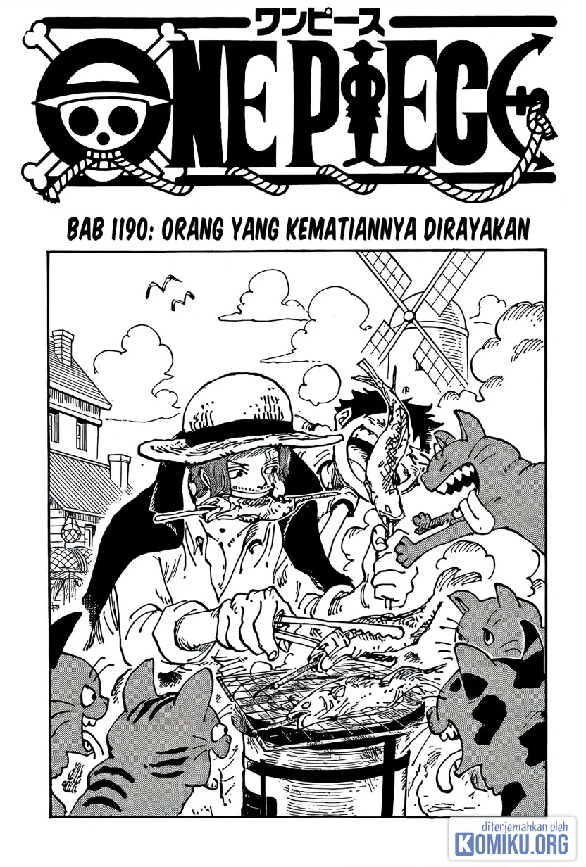 One Piece Chapter 1190 - halaman 1