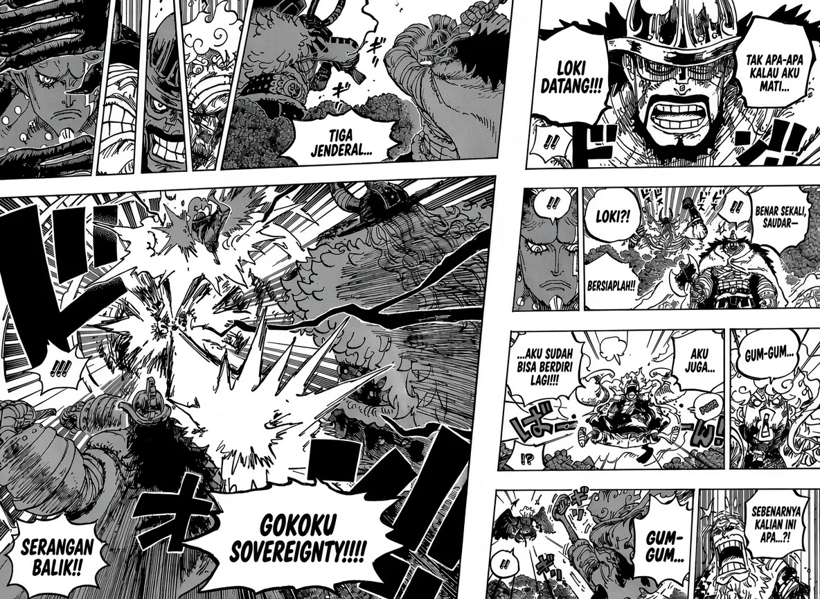 One Piece Chapter 1191 - halaman 6