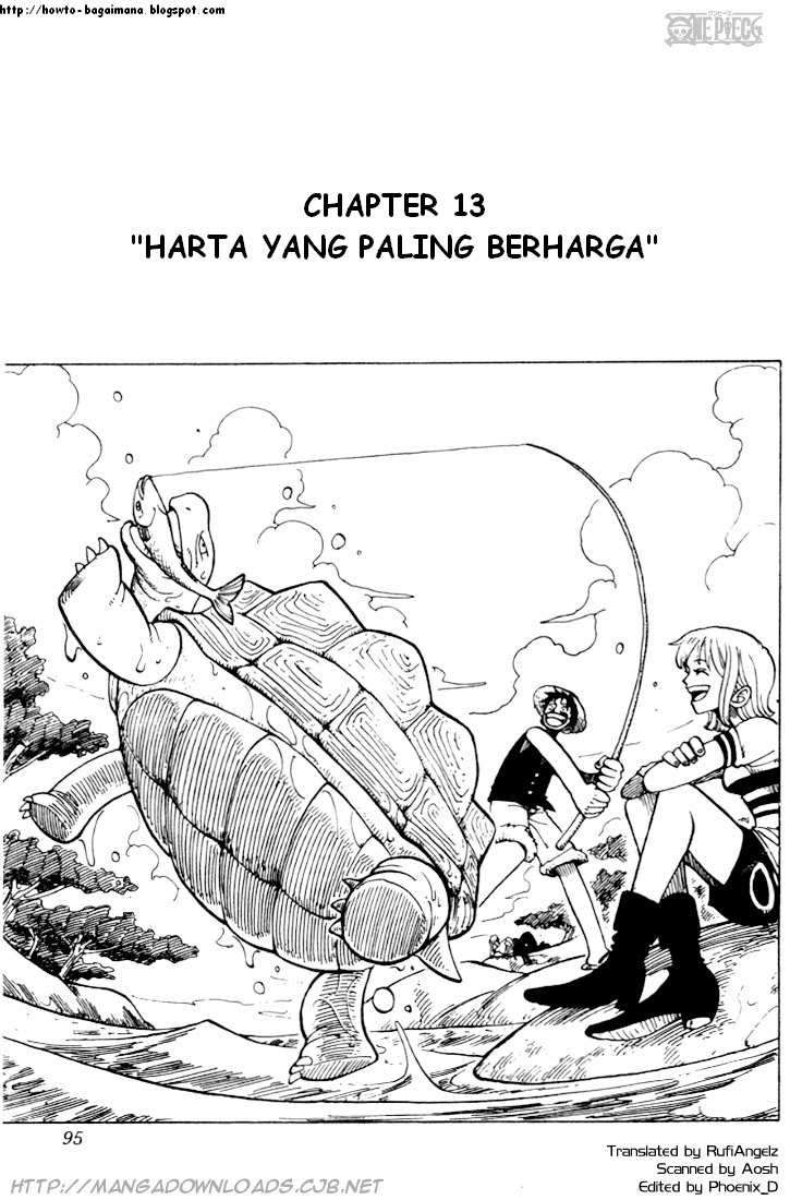 One Piece Chapter 13 - halaman 1