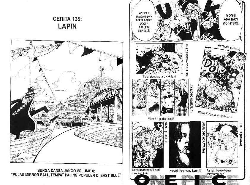 One Piece Chapter 135 - halaman 1